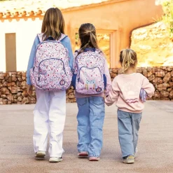 Miquelrius Mochila triple Oslo unicornio. 41x28x16,5cm.