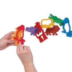 Jovi Moldes forma animales de la jungla para pasta de modelar 6 unidades