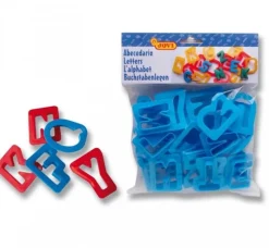 Jovi Moldes para plastilina abecedario 26 unidades