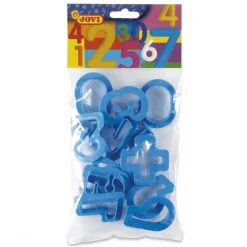 Jovi Moldes para plastilina números 11 unidades