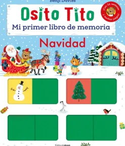 Osito Tito. Mi primer libro de memoria. Navidad