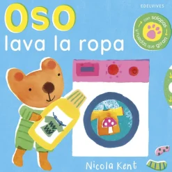 Oso lava la ropa