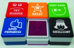 Fraga Pack de 6 sellos de motivación en inglés