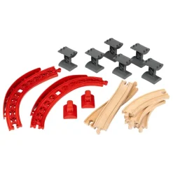 Brio Pack de vías con curvas ascendentes