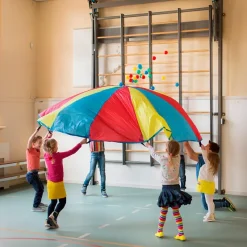 Buitenspeel Paracaídas 3 metros con pelotas