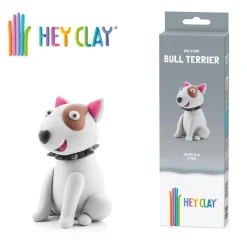 Hey Clay Pasta de modelar perro bull terrier
