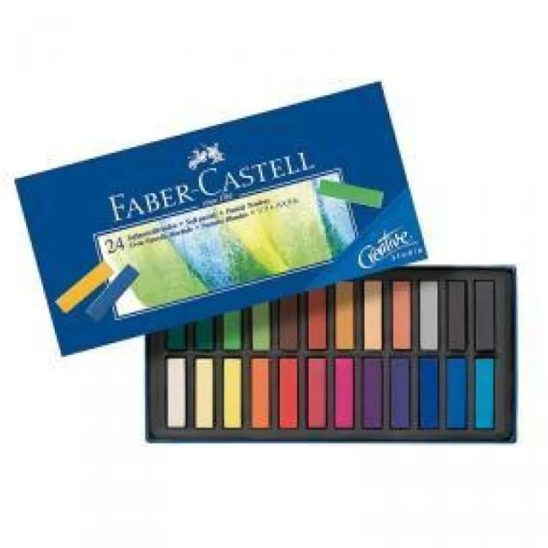 Faber castell Pastel en barra 24 colores