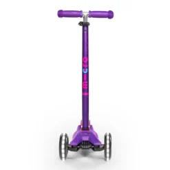 Micro Patinete maxi deluxe Led lila