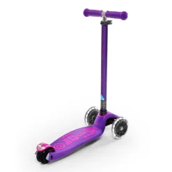 Micro Patinete maxi deluxe Led lila