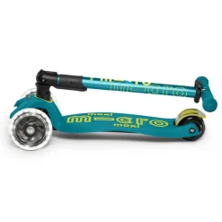 Micro Patinete Maxi Deluxe plegable turquesa