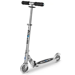 Micro Patinete Sprite Led plateado