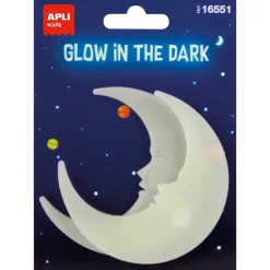 Apli Pegatina luna brilla oscuridad blíster 2 unidades