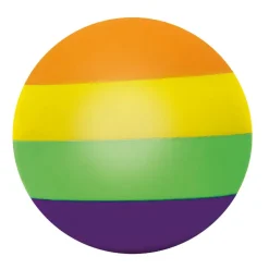 Moses Pelota bouncing arco iris