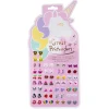 Great Pretenders Pendientes adhesivos unicornios - 30 pares