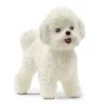 Schleich Perro bichón frisé.