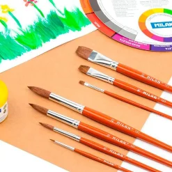 Milan Pincel escolar redondo serie 101 número 10