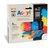 Primo Pintura acrílica set 5 colores en tubo de 75ml