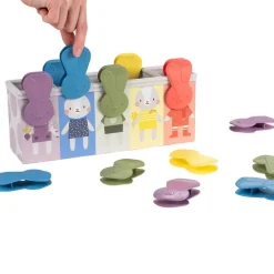 Taf Toys Pinzas conejo caja actividades motricidad evolutiva