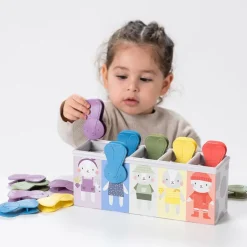 Taf Toys Pinzas conejo caja actividades motricidad evolutiva