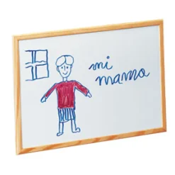 Faibo Pizarra metálica blanca 40x60cm.