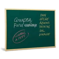 Faibo Pizarra verde 60x40cm. con marco de madera