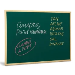 Faibo Pizarra verde 60x90cm. con marco de madera
