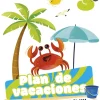 Plan de vacaciones - En la playa - 3 años