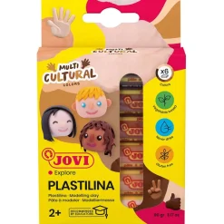 Jovi Plastilina 6 barras tonos piel