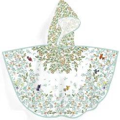 Djeco Poncho lluvia flores y pájaros