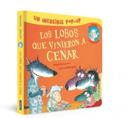 Pop-Up de Los lobos que vinieron a cenar (La ovejita que vino a cenar. Libro Pop