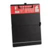 Apli Portafolio A4 plegable con clip negro