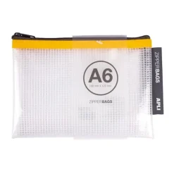 Apli Portatodo A6 Zipper Bag transparente