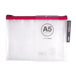 Apli Portatodo A5 Zipper Bag transparente