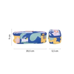 Milan Portatodo ovalado Blue Odyssey