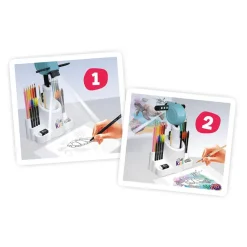 Buki Proyector de dibujos con accesorios 4 All Kids