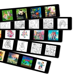 Buki Proyector de dibujos con accesorios 4 All Kids