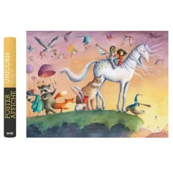 Londji Póster unicornio 30x40cm