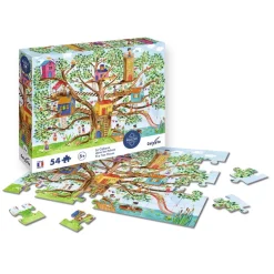 Calypto Puzzle casas en el árbol 54 piezas.