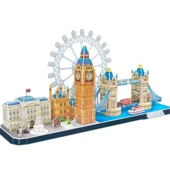 World Brands Puzzle 3D city line Londres 107 piezas