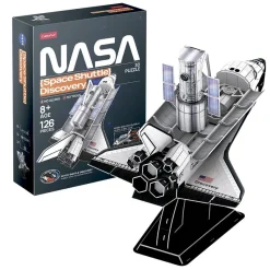 World Brands Puzzle 3D transbordador Discovery 126 piezas Nasa