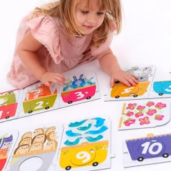 Banana Panda Puzzle El tren de los números 30 piezas