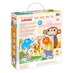 Banana Panda Puzzle wild jumbo safari 24 piezas