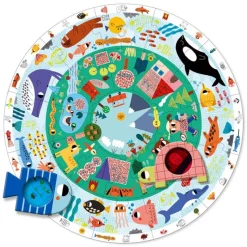Goula Puzzle XXL descubre animales 25 pzas circular