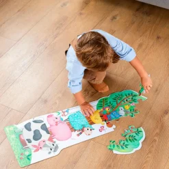 Goula Puzzle XXL reversible día y noche brilla oscuridad 27 piezas