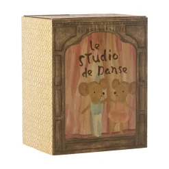 Maileg Ratoncitos ballet en estudio de danza