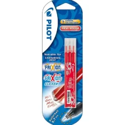 Pilot Recambio FriXion Ball y Clicker 3 unidades varios colores