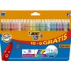 Bic Rotulador 24 colores Kids