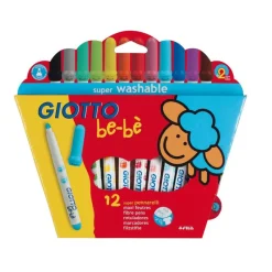 Fila Rotulador 12 colores Giotto be-bé