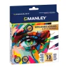 Manley Rotulador acrílico set 10 colores