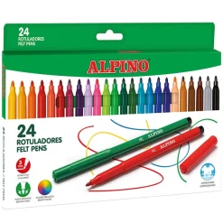 Alpino Rotulador 24 colores